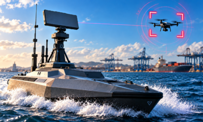 Novo navio autônomo promete reforçar a segurança nos mares com radar avançado capaz de detectar drones e ajudar a proteger portos, navios e instalações estratégicas contra ameaças aéreas