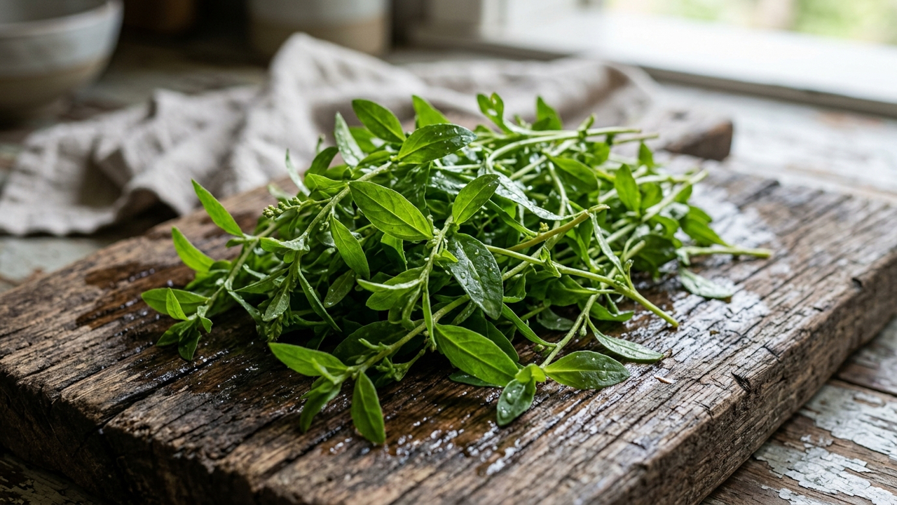 Essa planta medicinal rústica nasce como mato no canteiro: rica em compostos terapêuticos, ela alimenta polinizadores e embeleza a horta