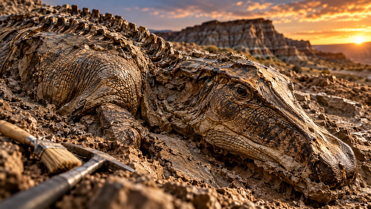 Durante 100 anos, essas “múmias” de dinossauros enganaram os cientistas, mas uma nova análise revela que seus corpos foram preservados por moldagem mineral