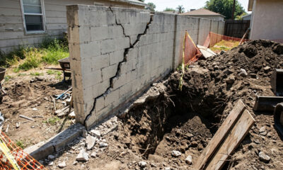 "Ele escavou o quintal e meu muro rachou": juiz manda embargar a obra na hora e vizinho terá que pagar R$ 30 mil