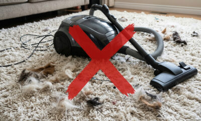 Esqueça o aspirador de pó: o método simples de um minuto para retirar todos os pelos de pets do tapete sem esforço