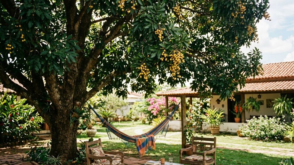 Esta é a árvore ideal para o quintal: não levanta o piso, dá frutos no verão e resiste à seca com poucos cuidados