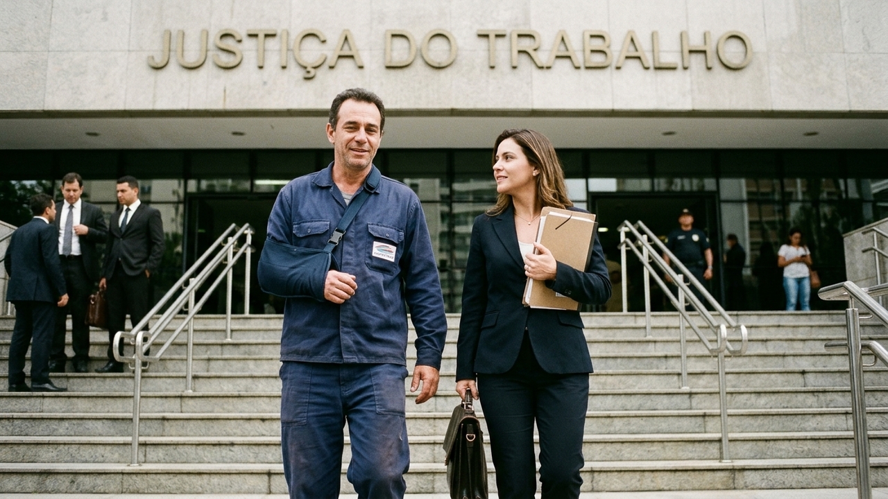 Operário sofre lesão grave em máquina durante contrato de experiência e tribunal garante estabilidade provisória de 12 meses no emprego