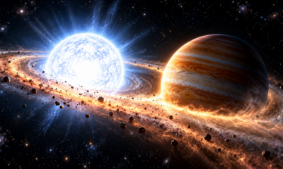 Astrônomos descobrem planeta que pode ter se formado dos restos carbonizados de sua própria estrela morta e revelam pela primeira vez um dos cenários mais extremos do Universo