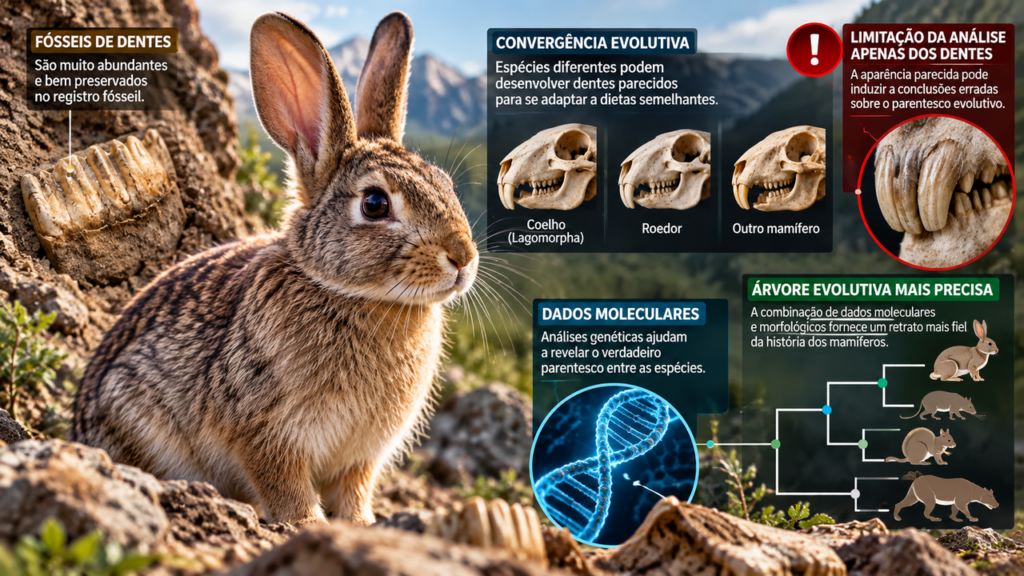 Dentes de coelho enganaram cientistas por décadas e viraram uma árvore evolutiva mamífera de cabeça para baixo