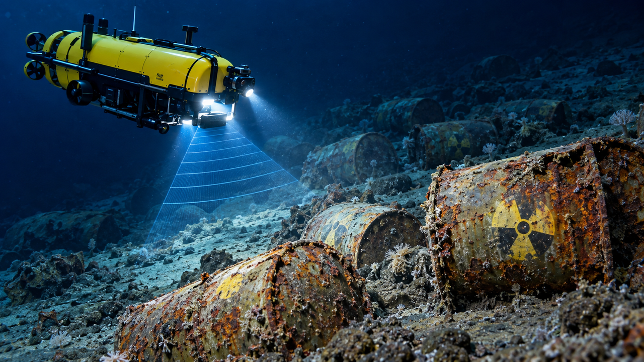 Cientistas encontram 150 mil toneladas de resíduos químicos escondidas no fundo do oceano e descoberta revela um problema ambiental gigantesco