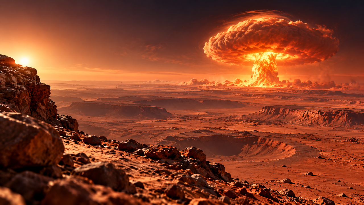 “Explosões nucleares dizimaram uma civilização alienígena”: a teoria sobre Marte que intriga pesquisadores e levanta dúvidas sobre o passado misterioso do planeta vermelho