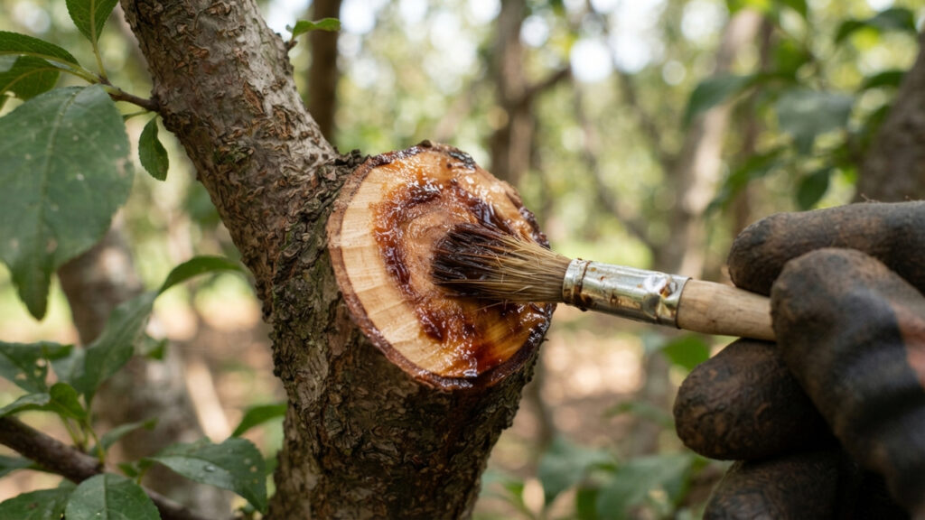 Extrato de casca de jatobá com álcool de cereais: o cicatrizante natural antifúngico para pincelar cortes de poda e enxertos de árvores