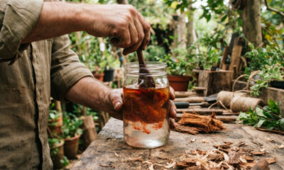 Extrato de casca de jatobá com álcool de cereais: o cicatrizante natural antifúngico para pincelar cortes de poda e enxertos de árvores