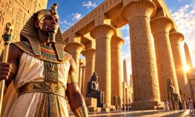 Eles conquistaram o Antigo Egito e construíram monumentos com colunas de quase 20 metros: agora, arqueólogos investigam as estruturas do faraó núbio Taharqa e revelam detalhes impressionantes de um templo milenar em Karnak