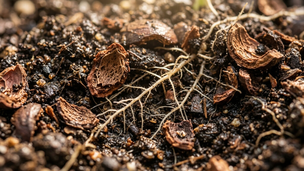 Misturar cascas de castanha de caju moídas na terra: para que serve o composto rico em ácido que bloqueia nematoides no solo