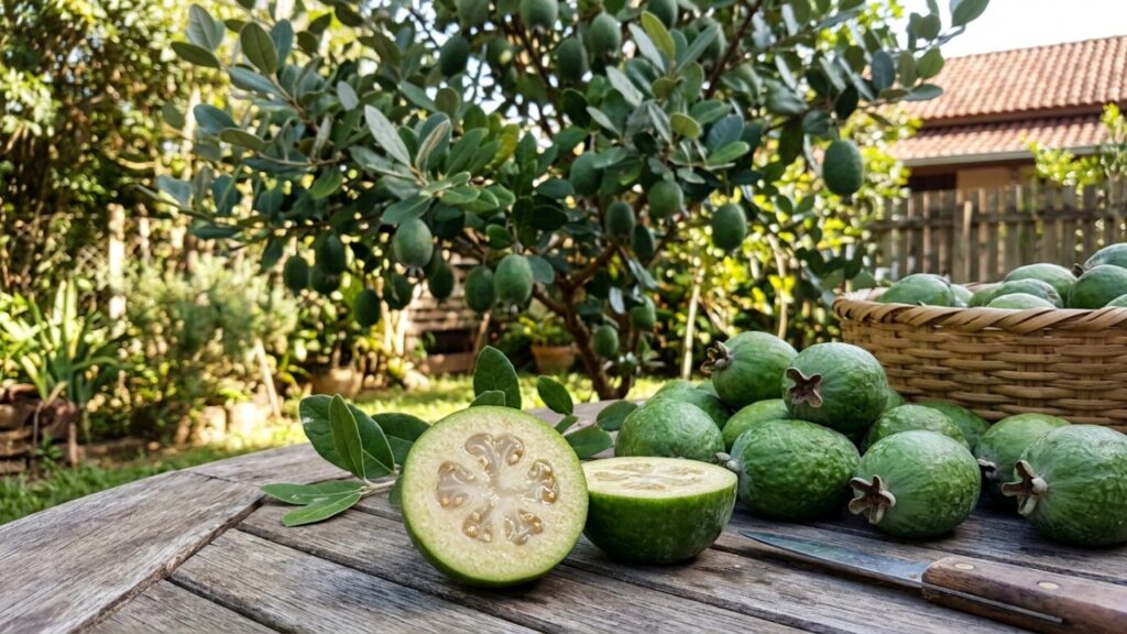 Adeus, goiaba do mercado: essa fruta nativa do Sul tem sabor doce, dá em poucos anos e a árvore não levanta calçada