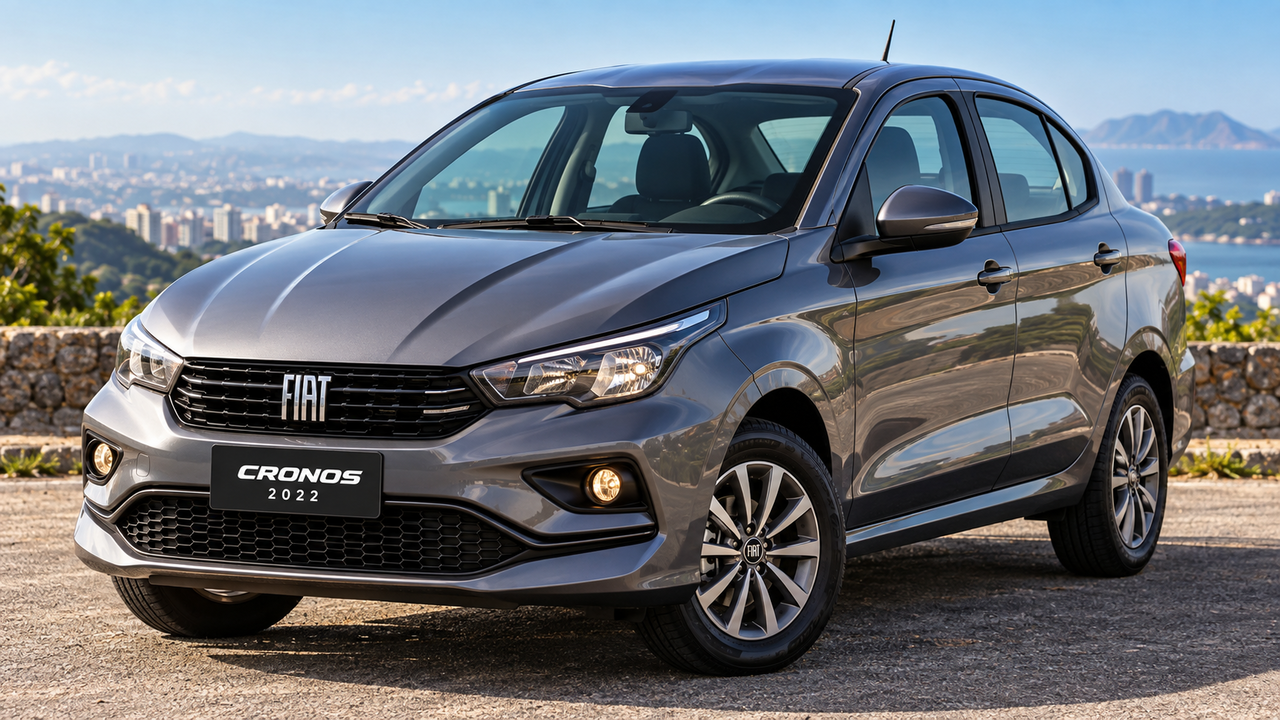 Fiat Cronos 2022 usado custa cerca de R$ 67 mil, tem motor 1.3 de 107 cv, porta-malas de 525 litros e pode ser alternativa ao Kwid 0 kmAutomobilismo 