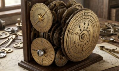 Em 1901, mergulhadores encontraram num naufrágio grego um objeto corroído de bronze que, décadas depois, cientistas descobriram ser uma espécie de “computador” de 2 mil anos capaz de prever eclipses
