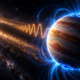 Astrônomos conseguem ouvir pela primeira vez um planeta distante através de ondas de rádio e encontram evidências de um gigantesco campo magnético