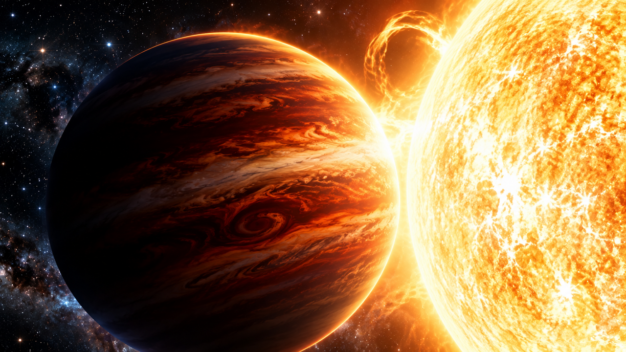 Um planeta gigante vai parar de passar diante de sua estrela em 2033: sua estranha órbita está mudando diante dos nossos olhos