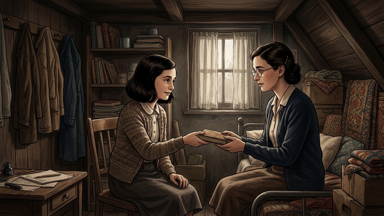 Anne Frank, escritora, sobre generosidade: “Ninguém jamais ficou pobre por dar” uma reflexão sobre aquilo que realmente perdemos quando ajudamos alguém