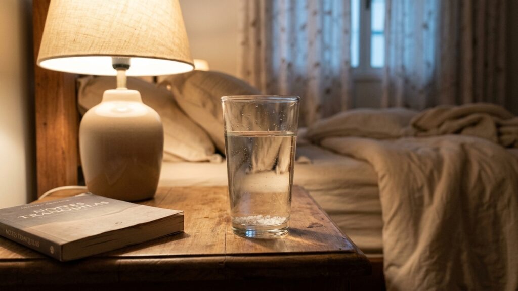 O hábito de deixar água e sal no quarto intriga muita gente