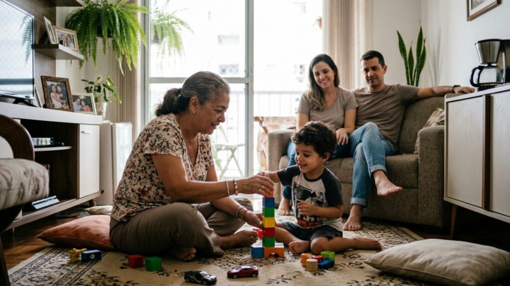 Psicólogos explicam: crianças mais felizes costumam ter avós que fazem 5 coisas de forma diferente, como respeitar regras dos pais, valorizar a presença e fortalecer a história da família