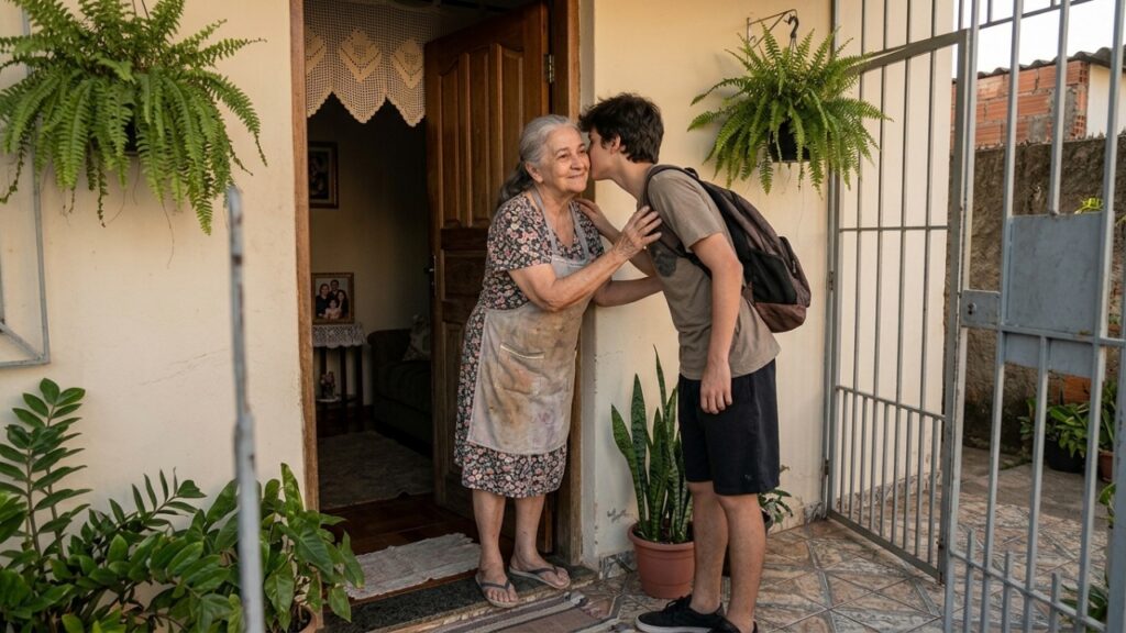 A parte mais dolorosa de ser avó ou avô não é ver os netos crescerem, mas perceber o dia em que você deixa de ser a pessoa para quem eles correm ao chegar e passa a ser aquela de quem se despedem antes de ir embora