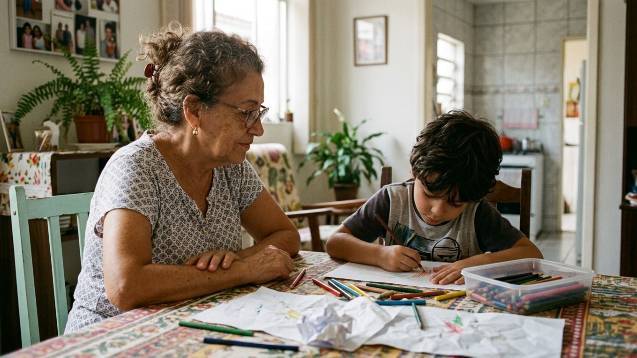 Psicólogos explicam: crianças mais felizes costumam ter avós que fazem 5 coisas de forma diferente, como respeitar regras dos pais, valorizar a presença e fortalecer a história da família
