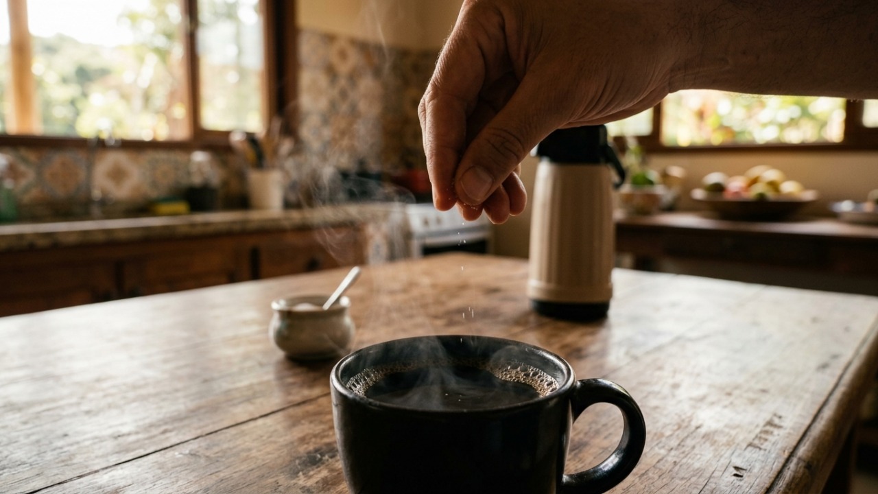 Colocar uma pitada de sal no café: para que serve esse truque pouco conhecido e por que cientistas recomendam