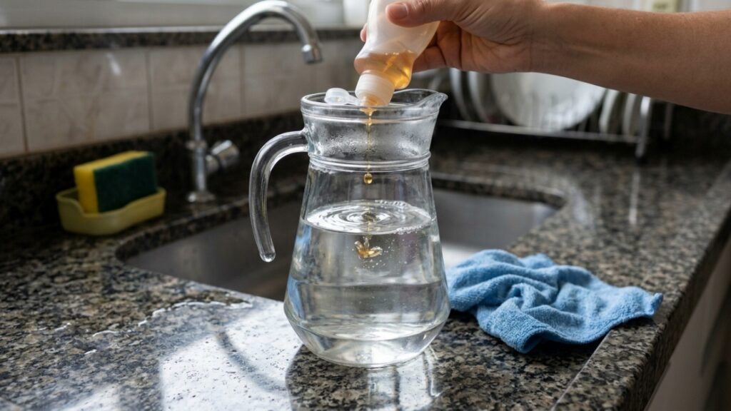 Adeus, gordura grudada nos armários da cozinha: um truque com um produto que todo mundo tem em casa pode ajudar a remover a sujeira sem danificar os móveis