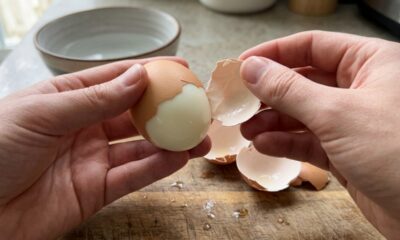 Chefs de cozinha afirmam: “Quem quer ovos cozidos fáceis de descascar deve prestar atenção à temperatura da água e ao choque térmico depois do cozimento”