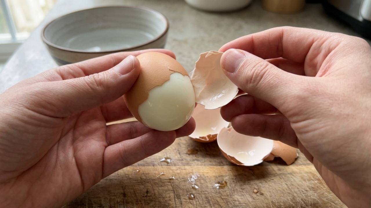 Chefs de cozinha afirmam: “Quem quer ovos cozidos fáceis de descascar deve prestar atenção à temperatura da água e ao choque térmico depois do cozimento”