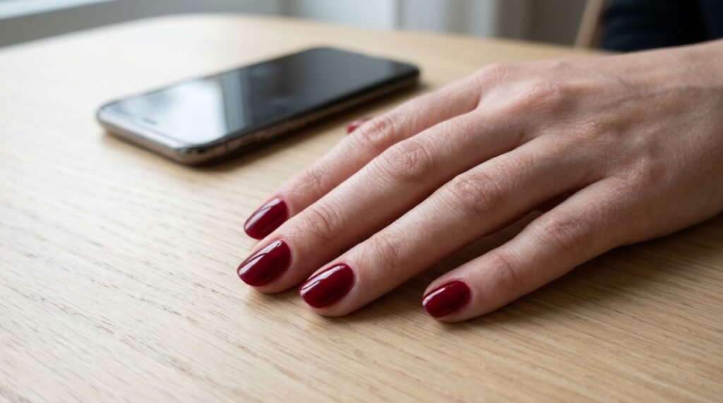 Evitar mexer no esmalte logo depois da manicure: o hábito simples que pode fazer a cor durar mais bonita