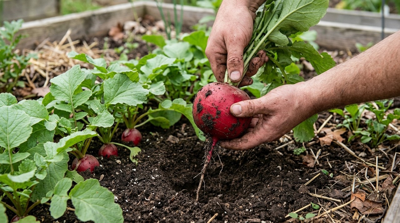 Os 3 vegetais de crescimento rápido para plantar a partir de outubro