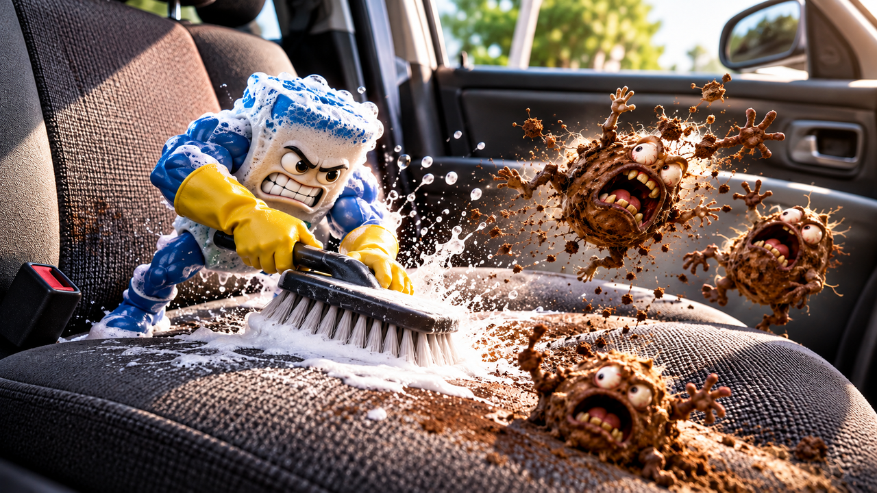 O truque caseiro que pode ajudar a remover manchas difíceis dos bancos do carro e deixar o estofamento mais limpo, renovado e sem aquelas marcas que aparecem depois de muito tempo de uso