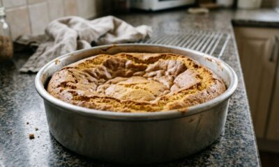 Pão de ló cresce alto e fofinho no forno, mas afunda no centro depois de esfriar, e um erro ao bater os ovos pode explicar por que perdeu a estrutura
