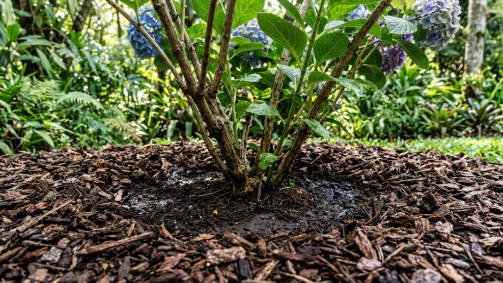 Especialistas em plantas explicam: “Em outubro, o melhor pode ser deixar as hortênsias quietas, manter as flores secas e proteger as raízes antes do frio”