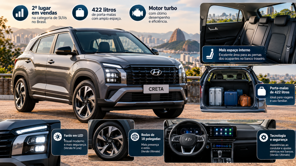 Custa menos que um HB20 e entrega muito mais: SUV 2023 da Hyundai tem motor turbo, câmbio automático convencional e porta-malas de 422 litros