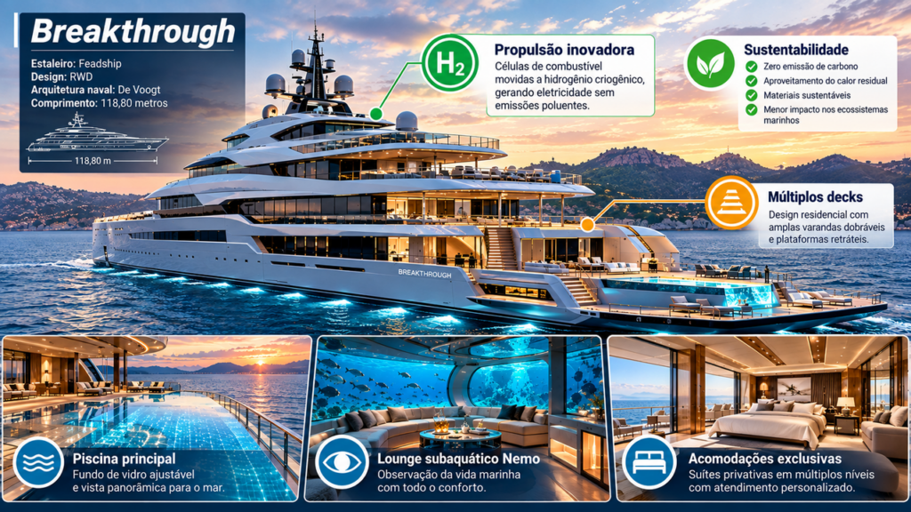 A indústria de superiates nunca para de buscar o próximo "santo graal" do luxo, mas a recente apresentação no Monaco Yacht Show superou todas as expectativas.