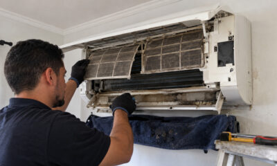 Sem desmontar nem chamar técnico: como limpar a gaveta do ar-condicionado antes do calor usando vinagre e bicarbonato