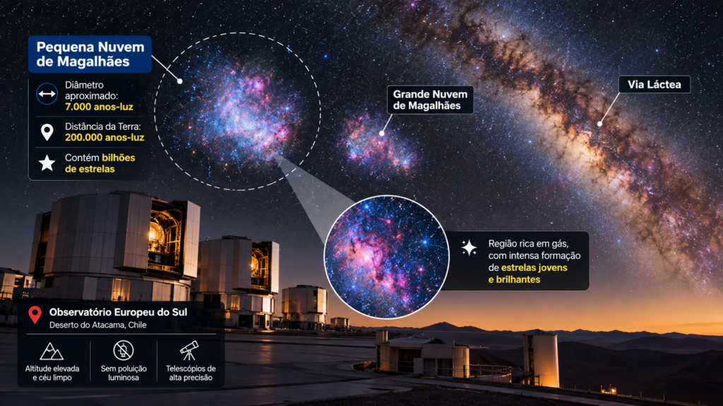 Um objeto com 7000 anos-luz de diâmetro, próximo à nossa própria galáxia, realmente chamou a atenção dos cientistas