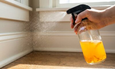 Borrifar essa infusão caseira de cascas nos cantos dos cômodos: a receita barata que cria uma barreira contra insetos rasteiros na casa