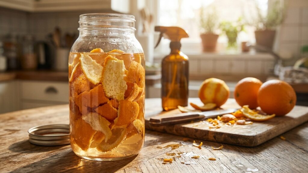 Borrifar essa infusão caseira de cascas nos cantos dos cômodos: a receita barata que cria uma barreira contra insetos rasteiros na casa