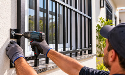 Morador coloca uma grade reforçada na própria janela para proteger a casa e mostra como um detalhe simples pode fazer uma enorme diferença na segurança