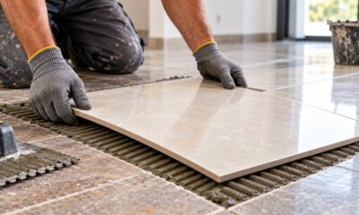 Pedreiro ensina como renovar um piso antigo sem retirar todas as peças e explica os cuidados com a preparação da superfície, o nivelamento e a aderência para evitar que o revestimento novo comece a soltar depois da reforma