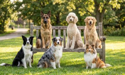 Mais de 1.000 cães tiveram a inteligência testada por pesquisadores, e uma raça surpreendeu ao ficar à frente de todas as outras