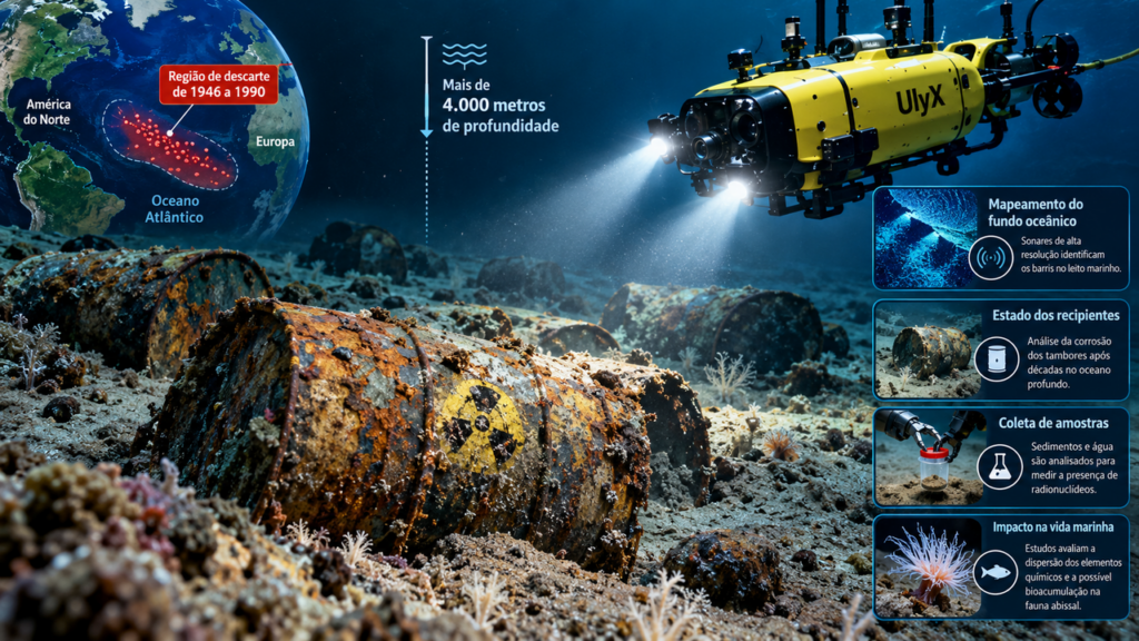 Cientistas encontram 150 mil toneladas de resíduos químicos escondidas no fundo do oceano e descoberta revela um problema ambiental gigantesco