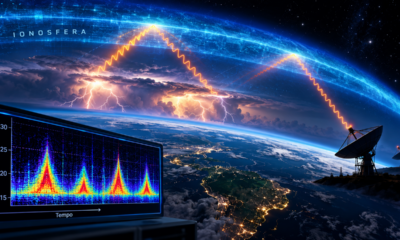 Começou com uma luz triangular estranha vinda do espaço. Agora o físico descobriu algo que ninguém tinha visto antes