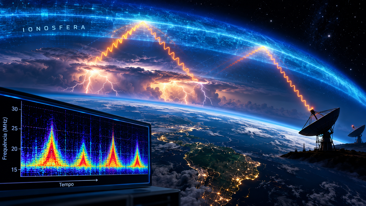Começou com uma luz triangular estranha vinda do espaço. Agora o físico descobriu algo que ninguém tinha visto antes