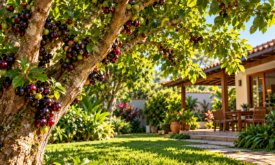 A espécie que pode transformar o quintal de uma casa: cresce criando uma sombra agradável, produz frutos muito apreciados e pode ser uma alternativa para jardins que precisam de mais verde