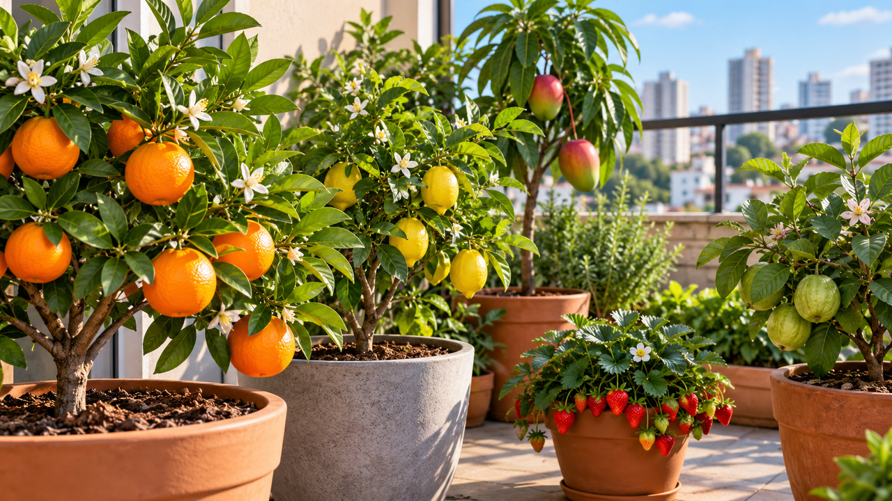 A espécie frutífera ideal para cultivar em vasos tem raízes compactas e pode produzir frutas mesmo em pouco espaço