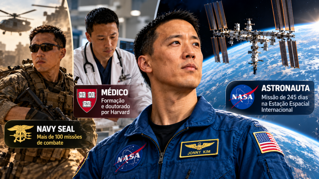 De mais de 100 missões de combate a 245 dias no espaço: a trajetória extraordinária do homem que se tornou médico, astronauta da NASA e voltou a vestir o uniforme militar