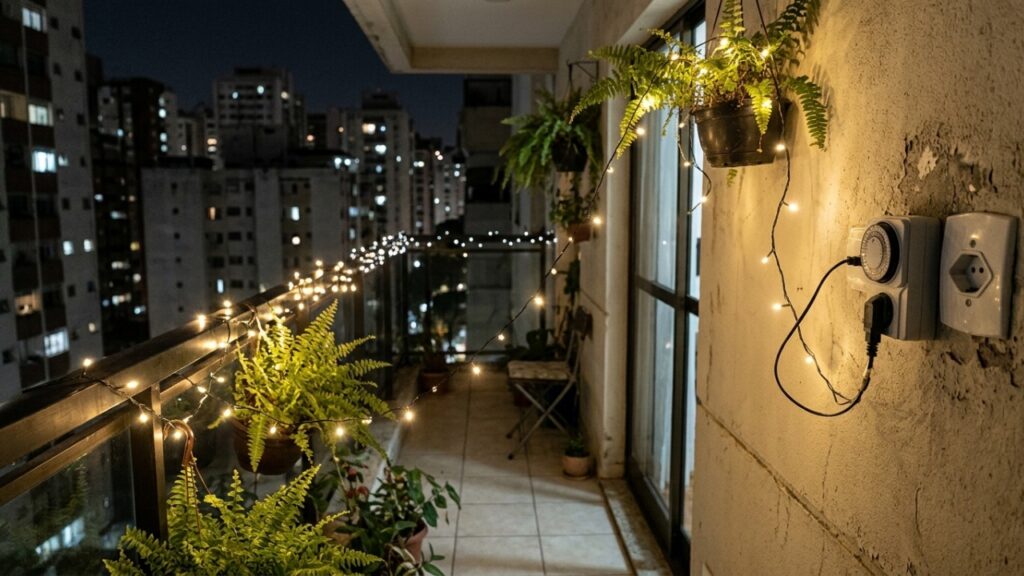 Morador deixa o pisca-pisca ligado a noite toda de novembro a janeiro e descobre quanto isso realmente pesa na conta de luz